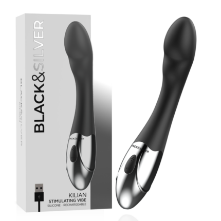 BLACK&SILVER - KILIAN VIBRADOR PUNTO G - sexbliss - Foto 1