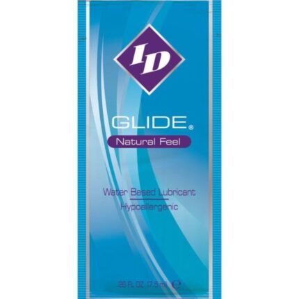 ID GLIDE - LUBRICANTE BASE AGUA MONODOSIS 7.5 ML - sexbliss - Foto 1