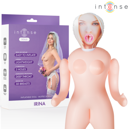 INTENSE DOLLS - IRINA MUÑECA HINCHABLE CON TRES ORIFICIOS - sexbliss - Foto 1