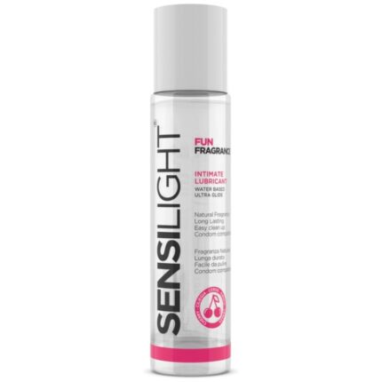 INTIMATELINE - SENSILIGHT LUBRICANTE BASE AGUA CEREZA 60 ML - sexbliss - Foto 1