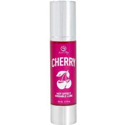 SECRETPLAY - LUBRICANTE EFECTO CALOR CEREZA 50 ML - sexbliss - Foto 1