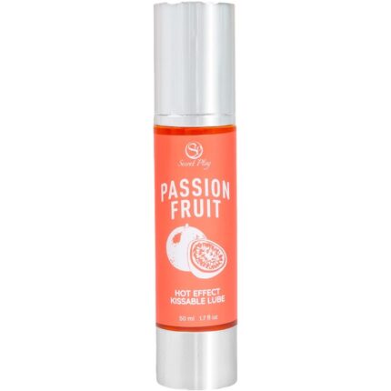 SECRETPLAY - LUBRICANTE EFECTO CALOR FRUTA DE LA PASIÓN 50 ML - sexbliss - Foto 1