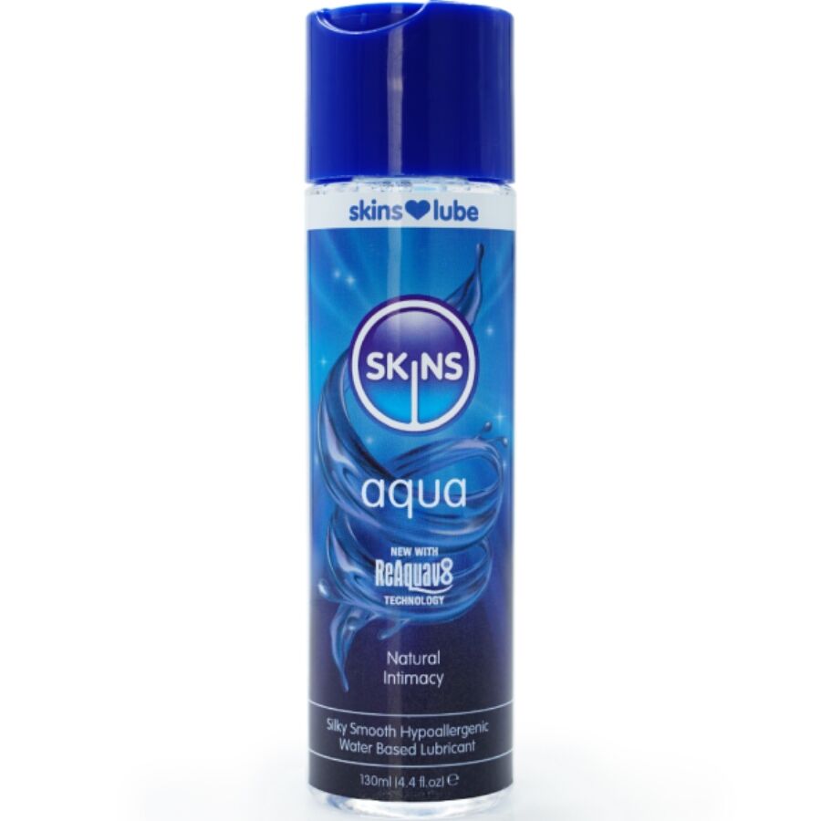 SKINS - AQUA LUBRICANTE BASE DE AGUA 130 ML - Foto 1 SKINS - AQUA LUBRICANTE BASE DE AGUA 130 ML - sexbliss - Foto 1