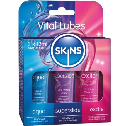 SKINS - VITAL LUBES KIT LUBRICANTES AQUA