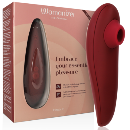WOMANIZER - CLASSIC 2 ESTIMULADOR DE CLÍTORIS BURDEOS - sexbliss - Foto 1