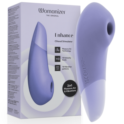 WOMANIZER - ENHANCE ESTIMULADOR DE CLITORÍS LILA - sexbliss - Foto 1