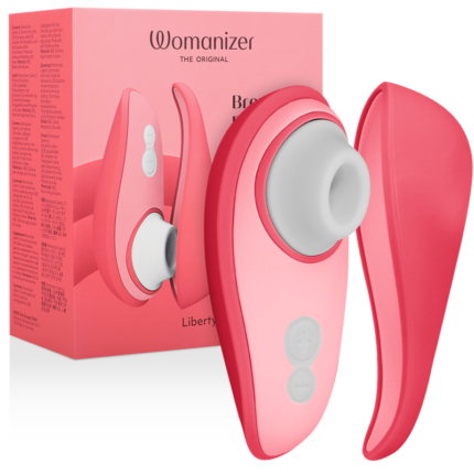 WOMANIZER - LIBERTY 2 ESTIMULADOR & SUCCIONADOR CLÍTORIS ROSA - sexbliss - Foto 1