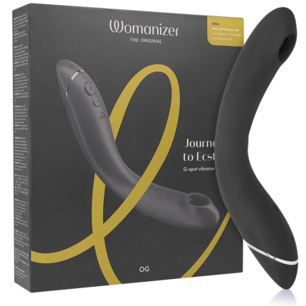 WOMANIZER - OG G-SPOT GRIS OSCURO - sexbliss - Foto 1