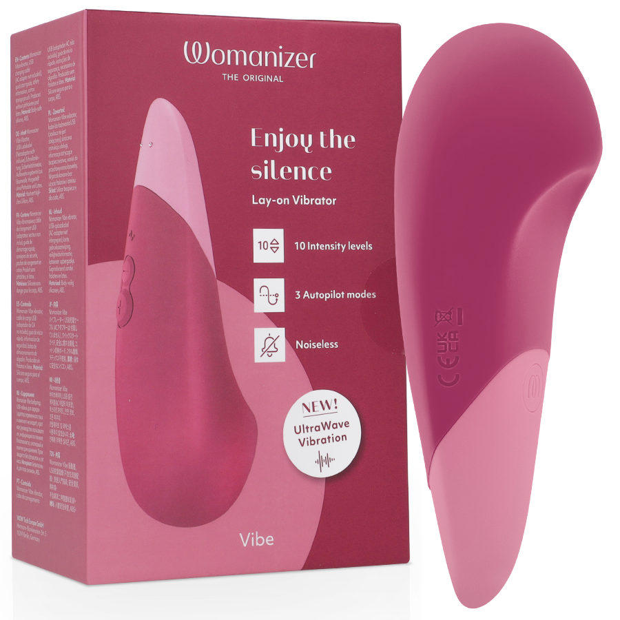 WOMANIZER - VIBE VIBRADOR LAY-ON SILENCIOSO ROSA OSCURO - Foto 1 WOMANIZER - VIBE VIBRADOR LAY-ON SILENCIOSO ROSA OSCURO - sexbliss - Foto 1