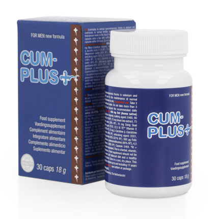 Cum Plus – Complemento alimenticio para la calidad del esperma y el bienestar masculino - sexbliss - Foto 1