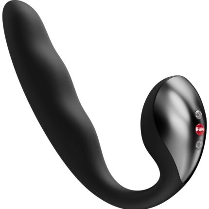 FUN FACTORY - ALLEGRO DOBLE VIBRADOR INSERTABLE AIR PULSE NEGRO - sexbliss - Foto 1