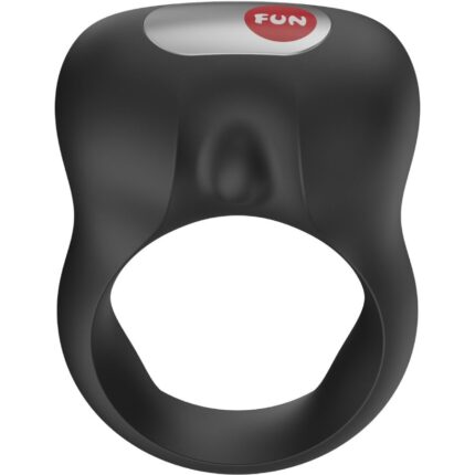 FUN FACTORY - STEADY ANILLO VIBRADOR PENE NEGRO - sexbliss - Foto 1