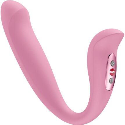 FUN FACTORY - VELOCE DOBLE VIBRADOR INSERTABLE AIR PULSE ROSA - sexbliss - Foto 1