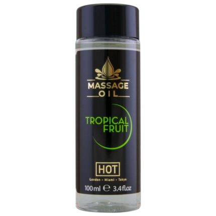 HOT - ACEITE DE MASAJE FRUTA TROPICAL 100 ML - sexbliss - Foto 1