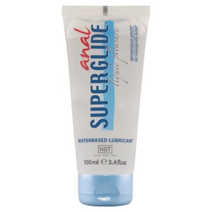 HOT - ANAL SUPERGLIDE LIQUID PLEASURE LUBRICANTE ANAL BASE AGUA 100 ML - sexbliss - Foto 1