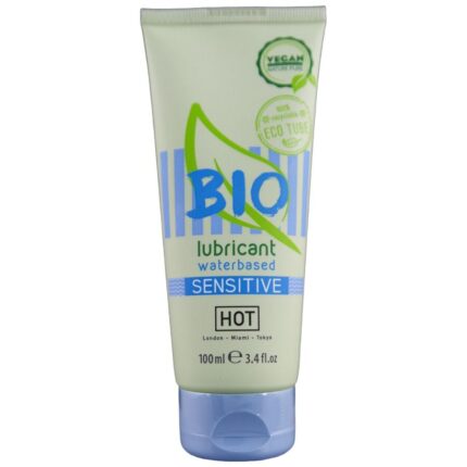 HOT - BIO LUBRICANT LUBRICANTE BIO BASE AGUA SENSIBLE 100 ML - sexbliss - Foto 1