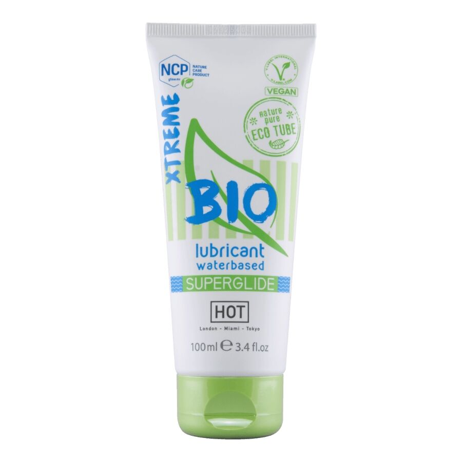 HOT - BIO LUBRICANT LUBRICANTE BIO BASE AGUA SUPERGLIDE XTREME 100 ML - Foto 1 HOT - BIO LUBRICANT LUBRICANTE BIO BASE AGUA SUPERGLIDE XTREME 100 ML - sexbliss - Foto 1