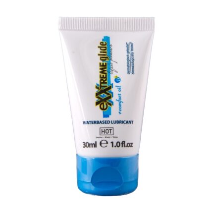 HOT - EXXTREME GLIDE LUBRICANTE BASE AGUA + ACEITE CONFORT A+ 30 ML - sexbliss - Foto 1