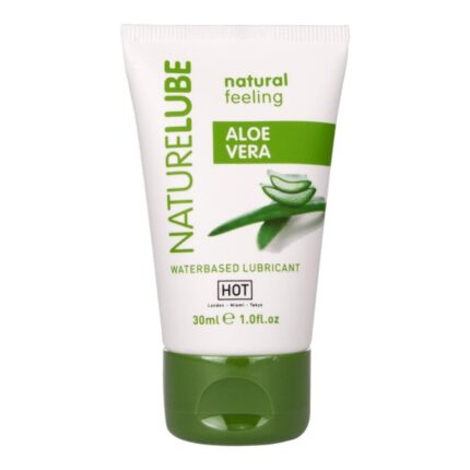 HOT - NATURE LUBE LUBRICANTE BASE AGUA ALOE VERA 30 ML - sexbliss - Foto 1