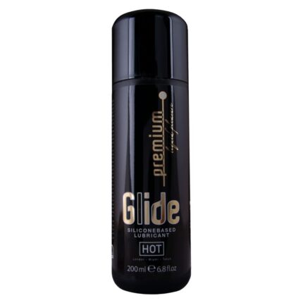 HOT - PREMIUM SILICONE GLIDE LUBRICANTE BASE SILICONA 200 ML - sexbliss - Foto 1