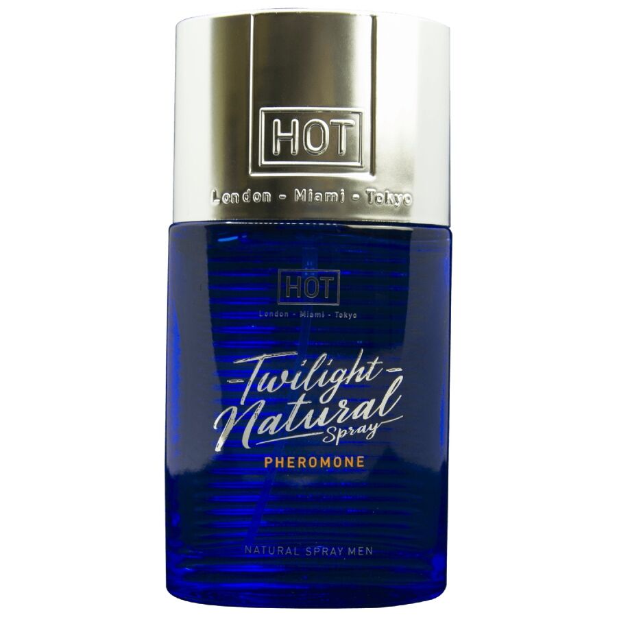 HOT - TWILIGHT SPRAY NATURAL CON FEROMONAS HOMBRE 50 ML - Foto 1 HOT - TWILIGHT SPRAY NATURAL CON FEROMONAS HOMBRE 50 ML - sexbliss - Foto 1