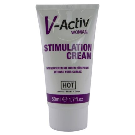 HOT - V-ACTIV CREMA ESTIMULANTE PARA MUJER 50 ML - sexbliss - Foto 1