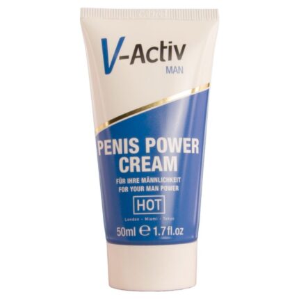 HOT - V-ACTIV PENIS POWER CREMA PARA HOMBRE 50 ML - sexbliss - Foto 1