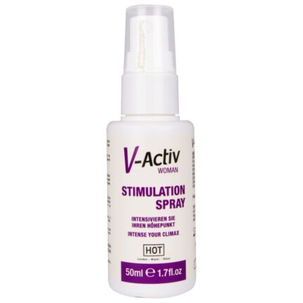 HOT - V-ACTIV SPRAY ESTIMULANTE PARA MUJER 50 ML - sexbliss - Foto 1