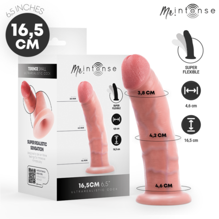 MR INTENSE - SMALL TERENCE DILDO 16.5 CM -Ø- 4.6 CM - sexbliss - Foto 1