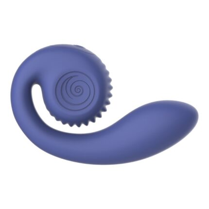 SNAIL VIBE - GIZI LITE VIBRADOR DUAL PUNTO G Y CLÍTORIS MORADO - sexbliss - Foto 1