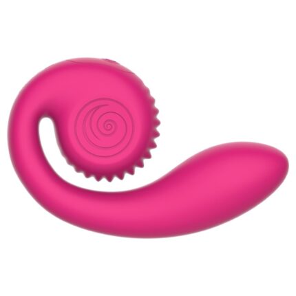 SNAIL VIBE - GIZI LITE VIBRADOR DUAL PUNTO G Y CLÍTORIS ROSA - sexbliss - Foto 1