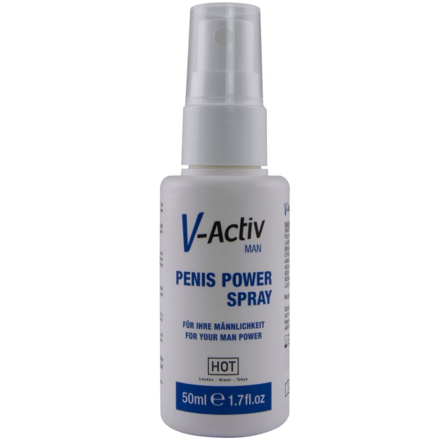 HOT - V-ACTIV PENIS POWER SPRAY PARA HOMBRE 50 ML - Foto 1 HOT - V-ACTIV PENIS POWER SPRAY PARA HOMBRE 50 ML - sexbliss - Foto 1