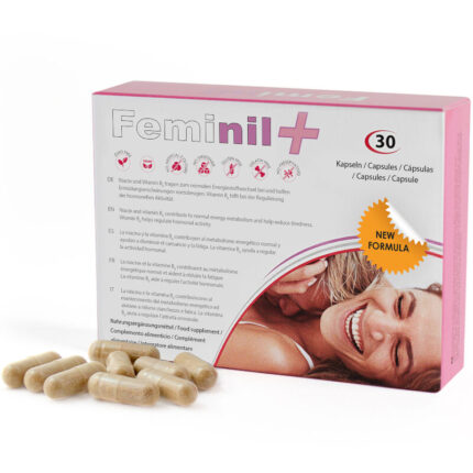 500 COSMETICS - FEMINIL+ FEMALE SEXUAL LIBIDO ENHANCEMENT - 30 CAPSULES - sexbliss - Foto 1