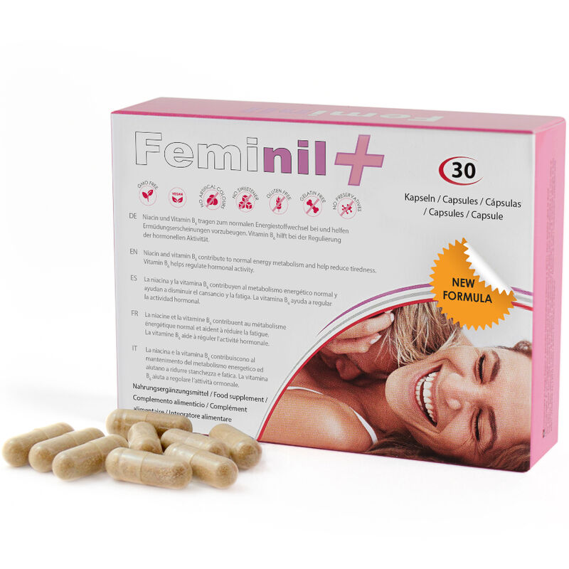 500 COSMETICS - FEMINIL+ FEMALE SEXUAL LIBIDO ENHANCEMENT - 30 CAPSULES - Foto 1 500 COSMETICS - FEMINIL+ FEMALE SEXUAL LIBIDO ENHANCEMENT - 30 CAPSULES - sexbliss - Foto 1