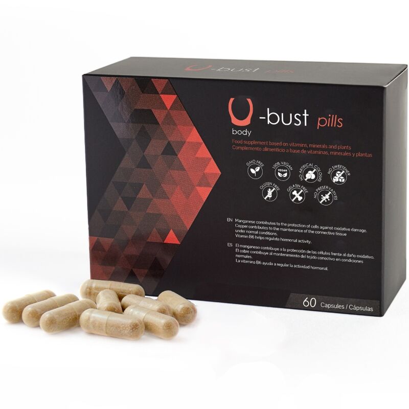 500 COSMETICS - U-BUST BREAST ENLARGEMENT CAPSULES - 60 CAPSULES - Foto 1 500 COSMETICS - U-BUST BREAST ENLARGEMENT CAPSULES - 60 CAPSULES - sexbliss - Foto 1