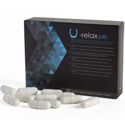 500 COSMETICS - U-RELAX CAPSULES RELAXATION AND ANXIETY REDUCTION - 30 CAPSULES. - sexbliss - Foto 1