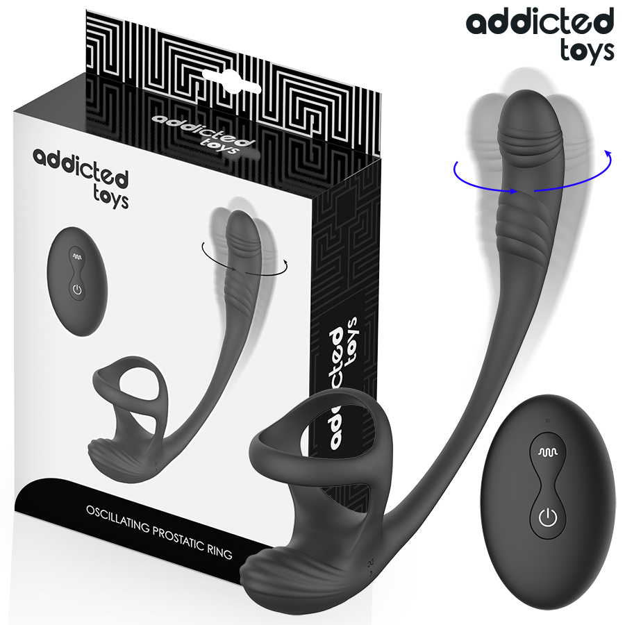 ADDICTED TOYS - ANAL PLUG WITH VIBRATION AND 360º WAVING AND TESTICLE STIMULATOR - Foto 1 ADDICTED TOYS - ANAL PLUG WITH VIBRATION AND 360º WAVING AND TESTICLE STIMULATOR - sexbliss - Foto 1
