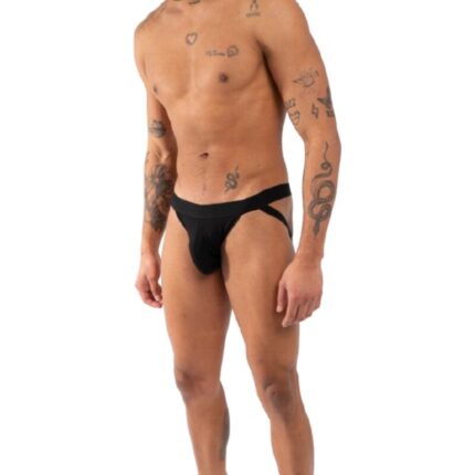 BURN - 011 DOUBLE BLACK JOCK L - sexbliss - Foto 1