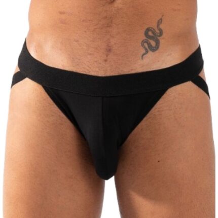 BURN - 011 DOUBLE BLACK JOCK M - sexbliss - Foto 1