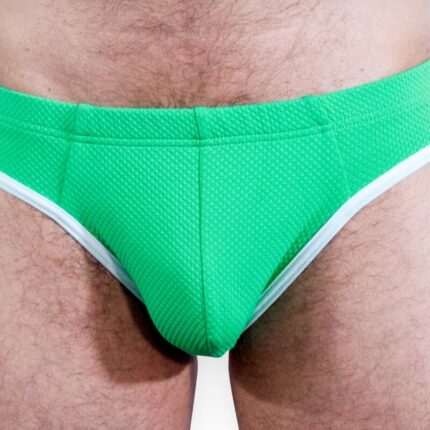 BURN - 022 GREEN SLIP L - sexbliss - Foto 1