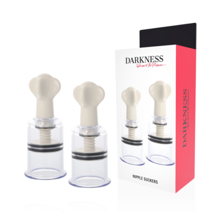 DARKNESS - TRANSPARENT NIPPLE SUCKER 3.1 CM DIAMETER - sexbliss - Foto 1
