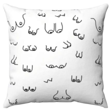 DIABLO PICANTE - 30 X 30 BOOBS CUSHION WHITE - sexbliss - Foto 1