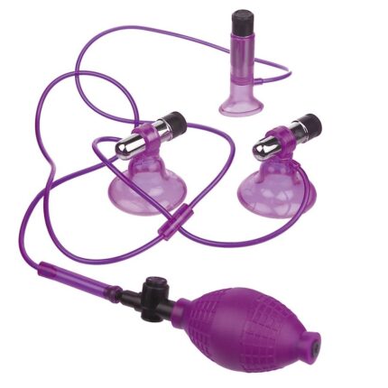 FETISH FANTASY SERIES - TRIPLE SUCTION VIBRATOR - sexbliss - Foto 1
