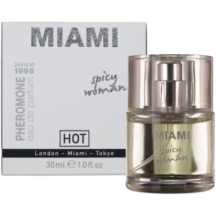 HOT - PHEROMONE PERFUME MIAMI SPICY WOMAN 30 ML - sexbliss - Foto 1