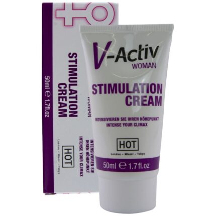 HOT - V-ACTIV STIMULATION CREAM FOR WOMEN 50 ML - sexbliss - Foto 1