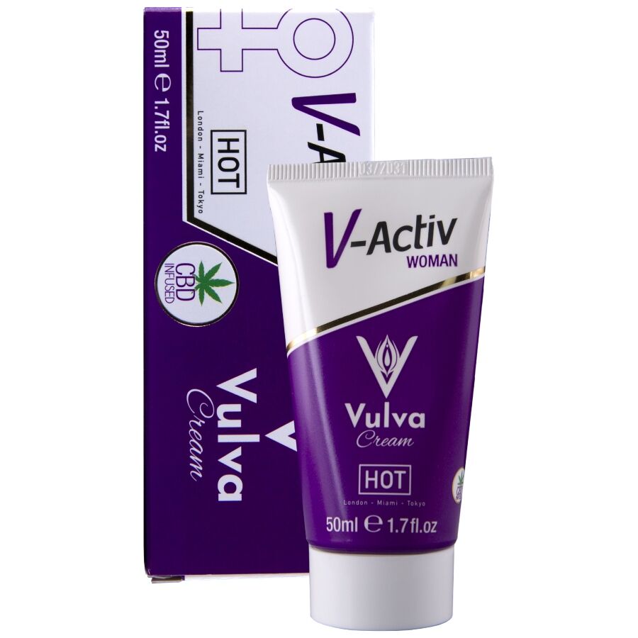 HOT - VULVA CREAM MIT CBD 50ML - Foto 1 HOT - VULVA CREAM MIT CBD 50ML - sexbliss - Foto 1
