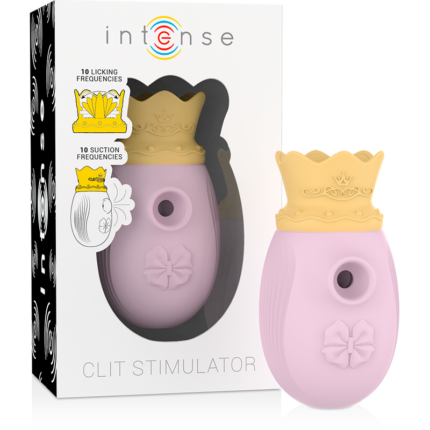 INTENSE - CLITORIS STIMULATOR 10 SUCTION AND LICKING MODES - PINK - sexbliss - Foto 1