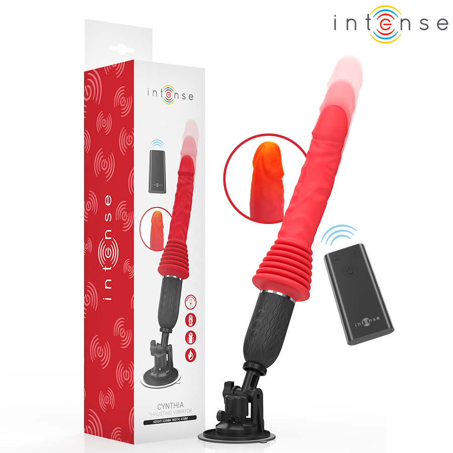 INTENSE - CYNTHIA REMOTE CONTROL THRUSTING VIBRATOR WITH HEAT - Foto 1 INTENSE - CYNTHIA REMOTE CONTROL THRUSTING VIBRATOR WITH HEAT - sexbliss - Foto 1