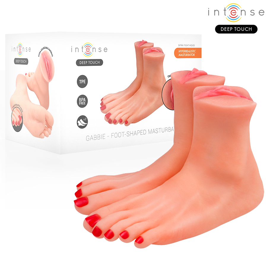 INTENSE DEEP TOUCH - GABBIE TWO-PIECE FOOT-SHAPED MASTUBADOR - Foto 1 INTENSE DEEP TOUCH - GABBIE TWO-PIECE FOOT-SHAPED MASTUBADOR - sexbliss - Foto 1