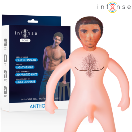 INTENSE DOLLS - ANTHONY INFLATABLE DOLL WITH 3D PENIS - sexbliss - Foto 1